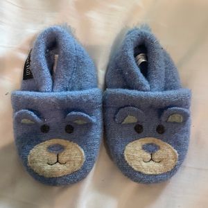 Garnet Hill bear slippers